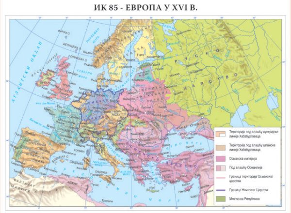 IK-85  NOVI VEK - *Evropa u XVI veku