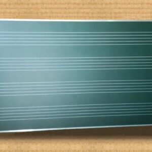 Notna zelena tabla mag. 240x120cm  al.ram