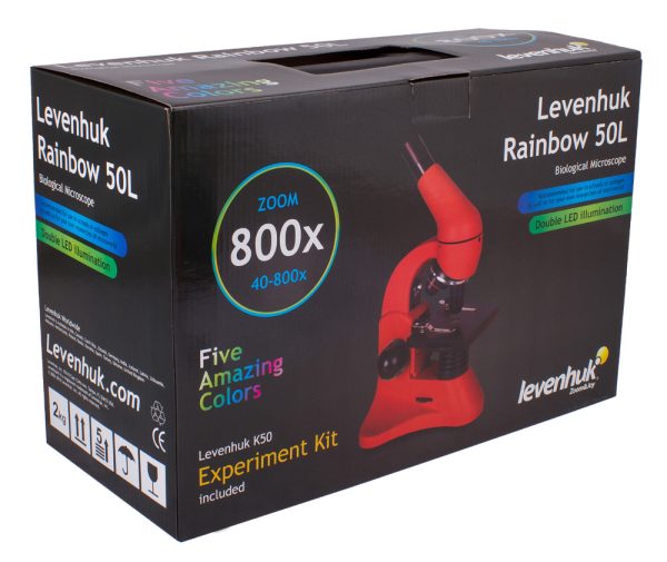 Biološki mikroskop Rainbow 50L Levenhuk - Image 8
