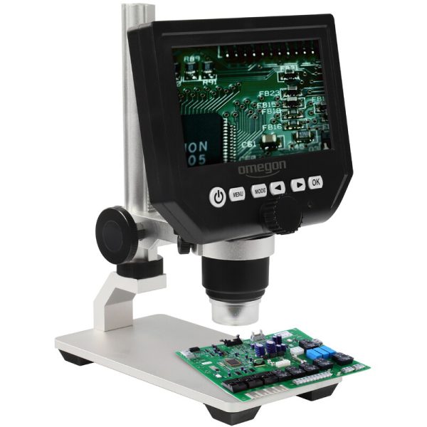 Digitalni mikroskop DigiStar 1X–600X LCD 4,3” Omegon