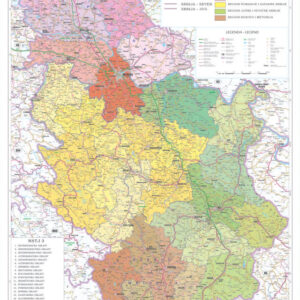 ZIDNA KARTA STATISTIČKE FUNKCIONALNE TERITORIJALNE JEDINICE – SRBIJA - velika